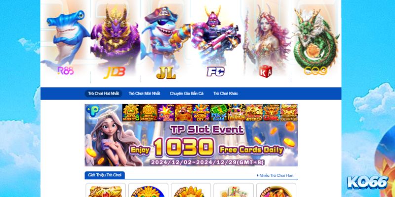 Game bắn cá đặc sắc siêu thú vị tại KO66