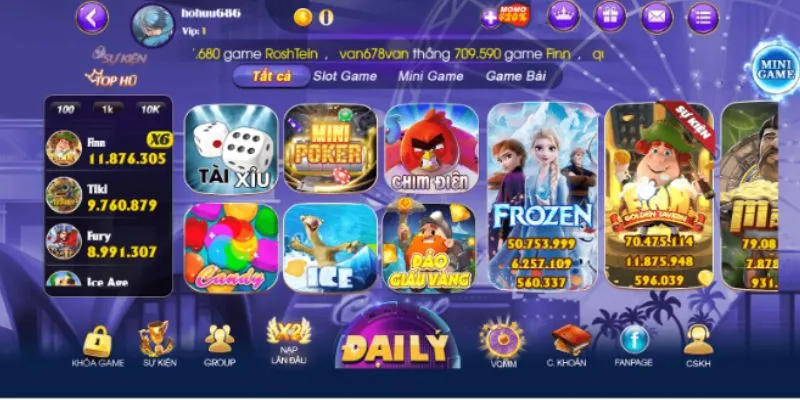 Game nổ hũ uy tín hàng đầu - Nổ Hũ Club